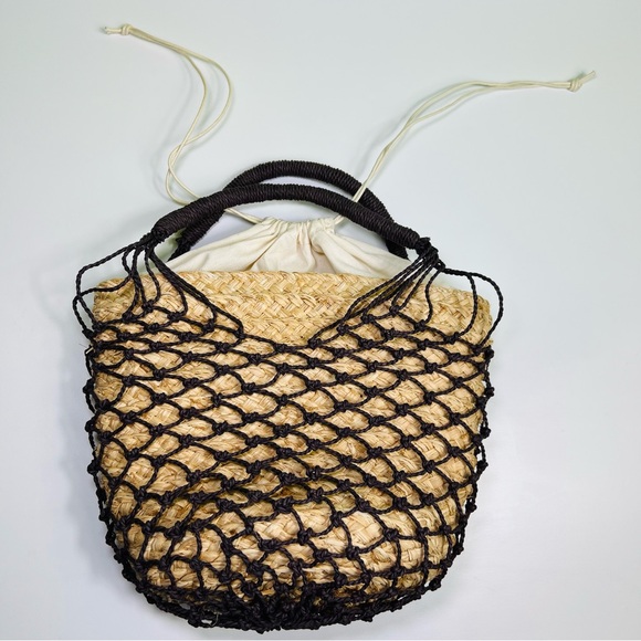 J.CREW Sedona Basket bag in Straw NWT - Picture 3 of 6